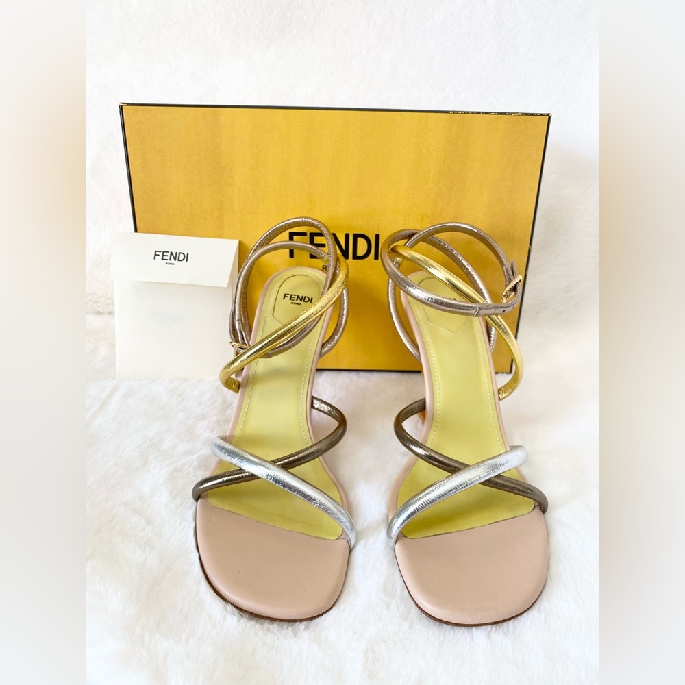 Fendi First F strappy sandals